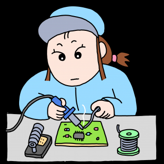 中央区豊岡町　綺麗な工場内で電子部品の組立作業、人気の日勤勤務 FSS012603